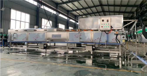 Energy Saving Bottle Beverage Pasteurization Machine Production Line
