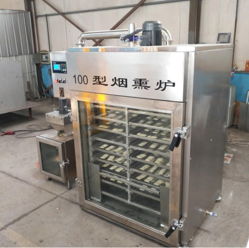 Commercial Meat Smoking Oven Fish Smoked Furnace Pork Meat Smokehouse Sausage Smoker Machine