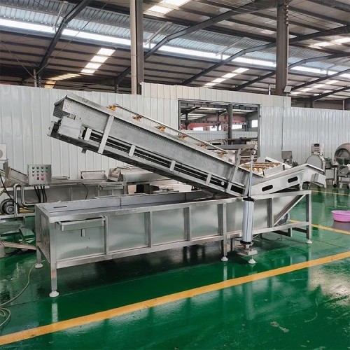 Fruit vegetables bubble cleaning machine
