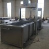 Frozen meat thawing cooking and cooling production line