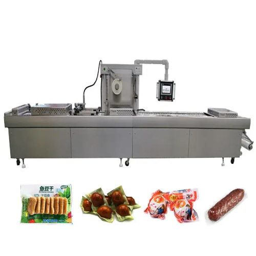 Vacuum Thermoforming Packing Machine Sausage Cheese Stick Meat Vacuum Packaging Machine
