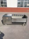 Vegetable Fruit Ginger Potato Roller Peeler Washing Peeling Cleaning Machine